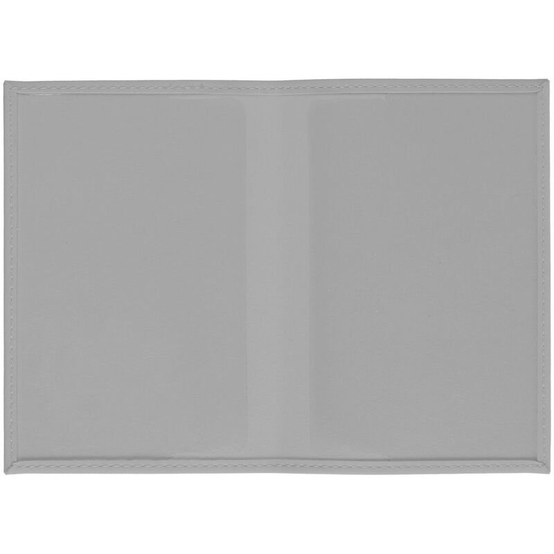 Обложка для паспорта Shall, серая арт.17677.10