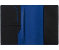 Обложка для паспорта Multimo, черная с синим арт.17343.34