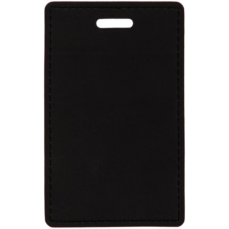 Чехол для пропуска Multimo, черный с красным арт.17623.35