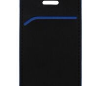 Чехол для пропуска Multimo, черный с синим арт.17623.34