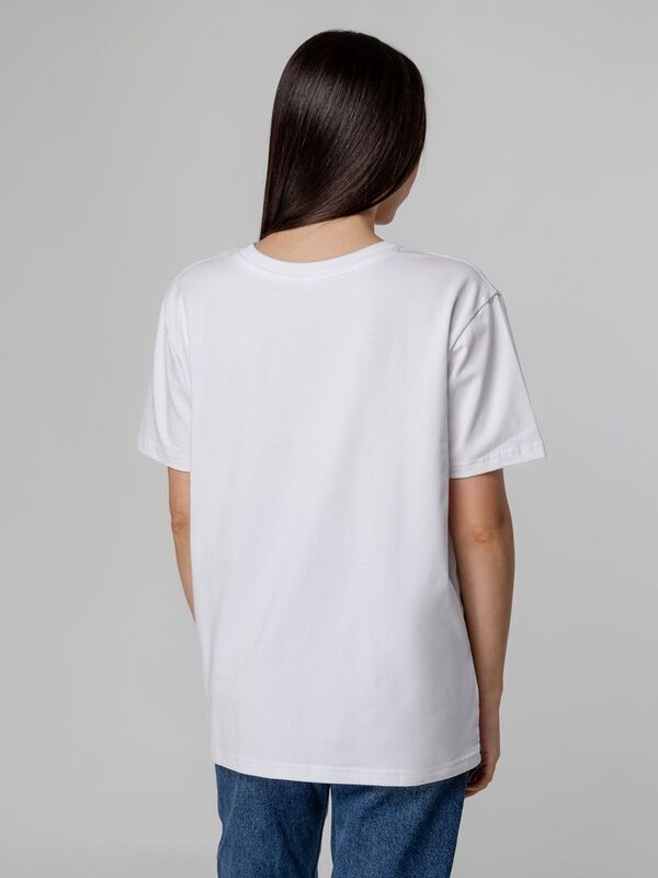 Футболка унисекс Tervu, белая арт.15214.60