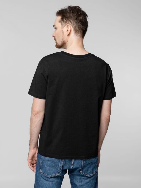 Футболка унисекс Tervu, черная арт.15214.30