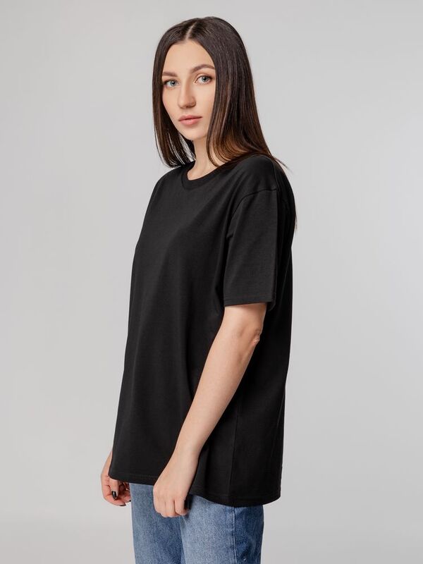 Футболка унисекс Tervu, черная арт.15214.30