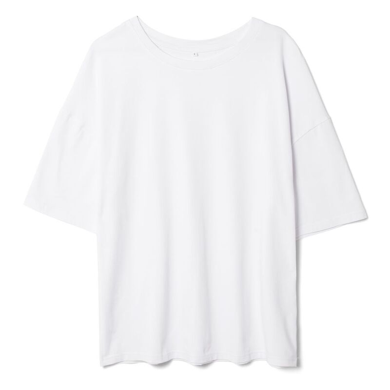 Футболка унисекс оверсайз Crosstown, белая арт.15213.60