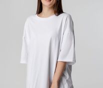 Футболка унисекс оверсайз Crosstown, белая арт.15213.60