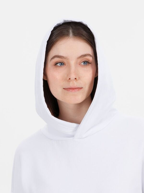 Худи оверсайз унисекс Outshine, белое арт.15029.60