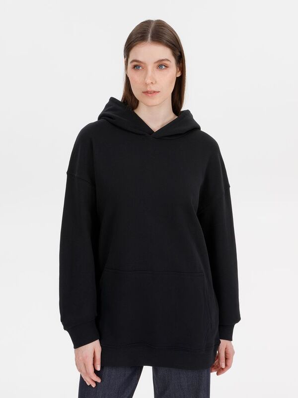 Худи оверсайз унисекс Outshine, черное арт.15029.30