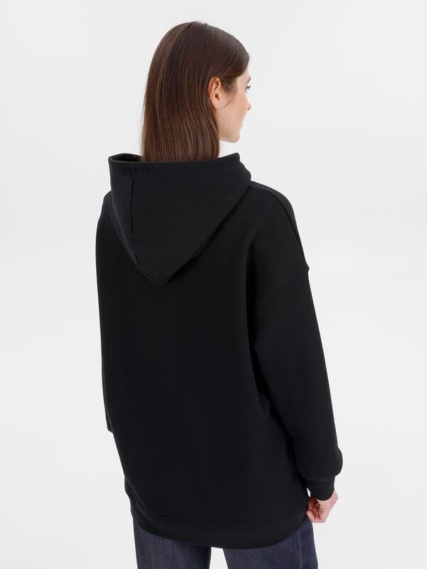 Худи оверсайз унисекс Outshine, черное арт.15029.30