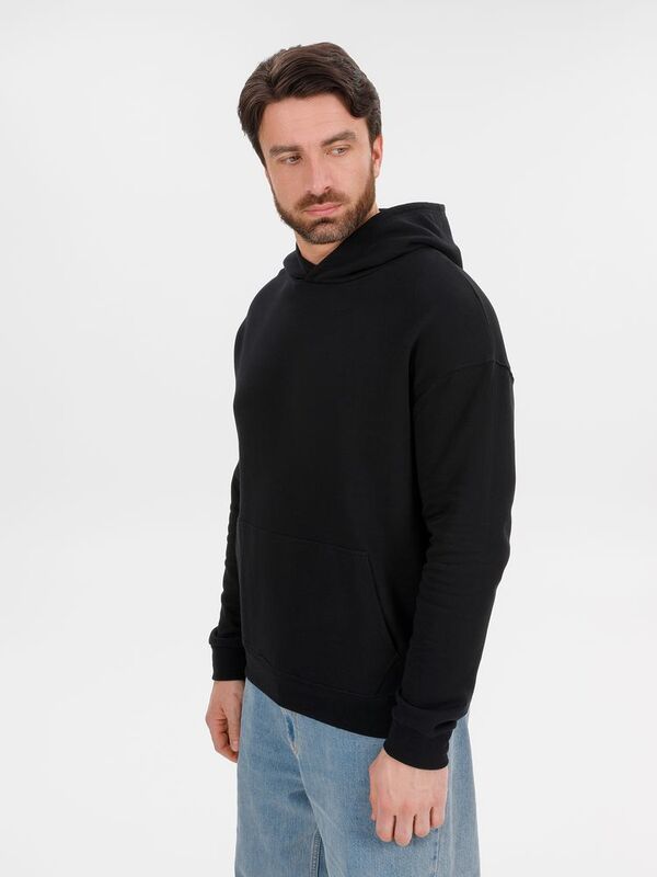 Худи оверсайз унисекс Outshine, черное арт.15029.30