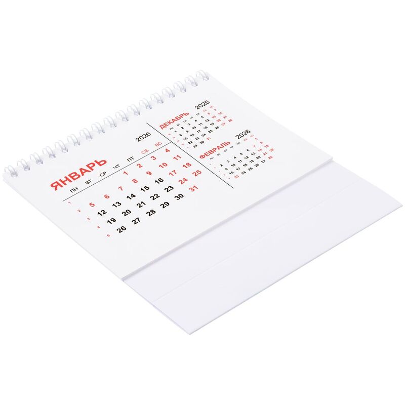 Календарь настольный Datio, белый арт.21123.60