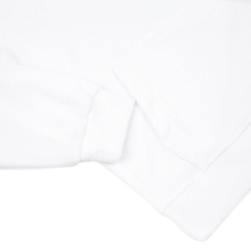 Худи флисовое унисекс Manakin, белое арт.14366.60