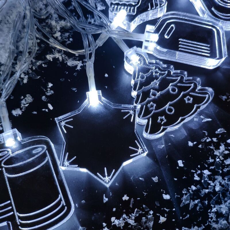 Светодиодная гирлянда Fuel Up, нефть и газ арт.30154