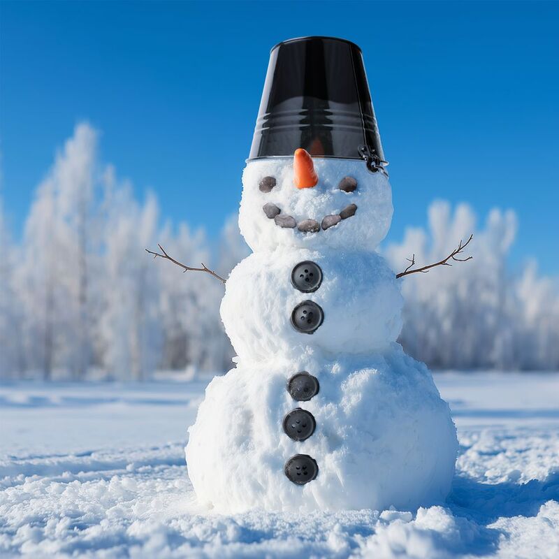 Набор для лепки снеговика &laquo;Все по-взрослому&raquo;, без шарфа арт.30158