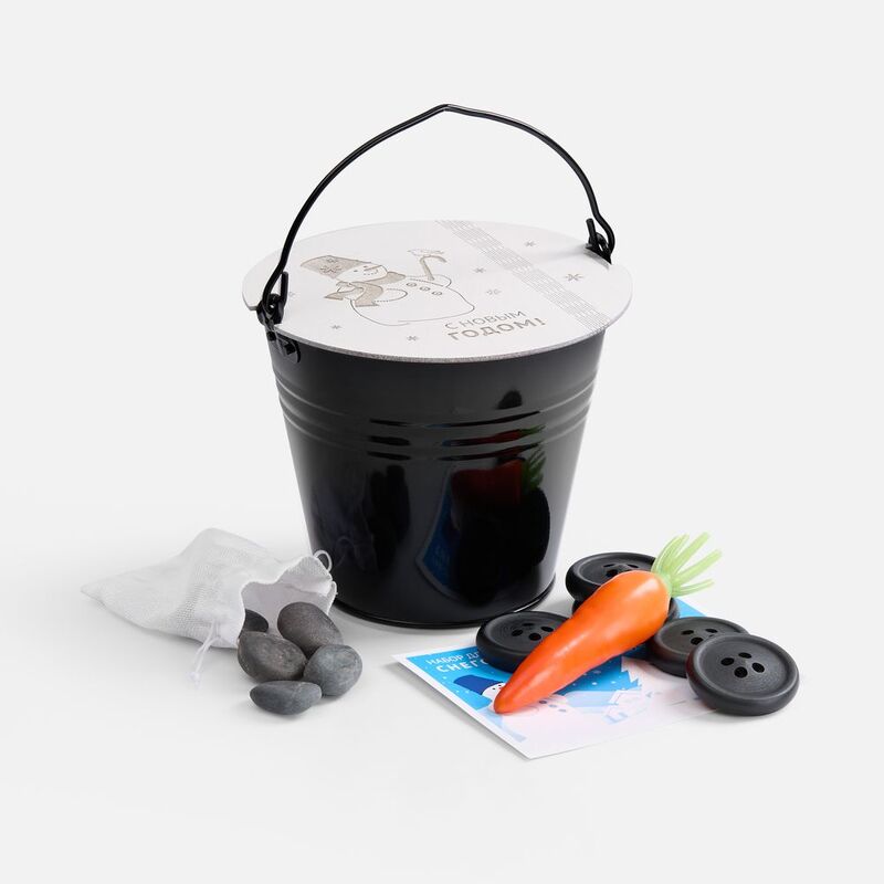 Набор для лепки снеговика &laquo;Все по-взрослому&raquo;, без шарфа арт.30158