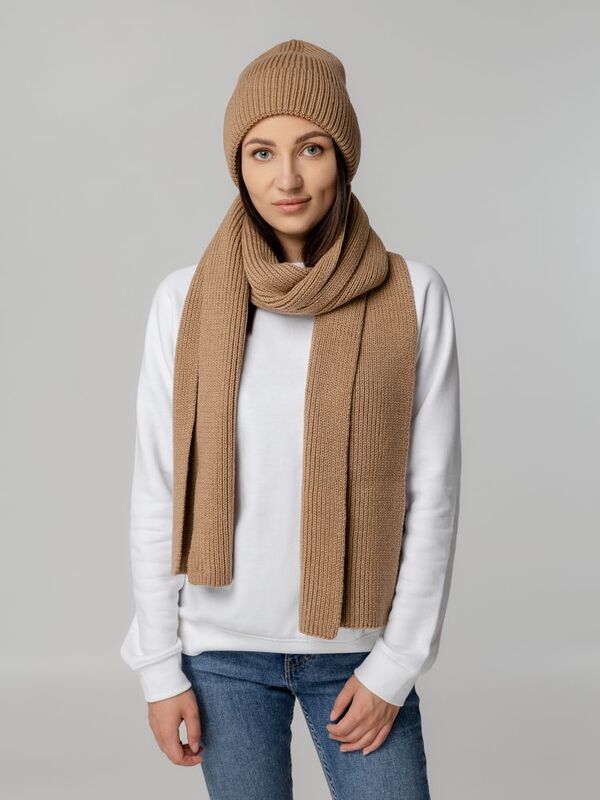 Шапка Tommi, бежевый меланж арт.19007.16