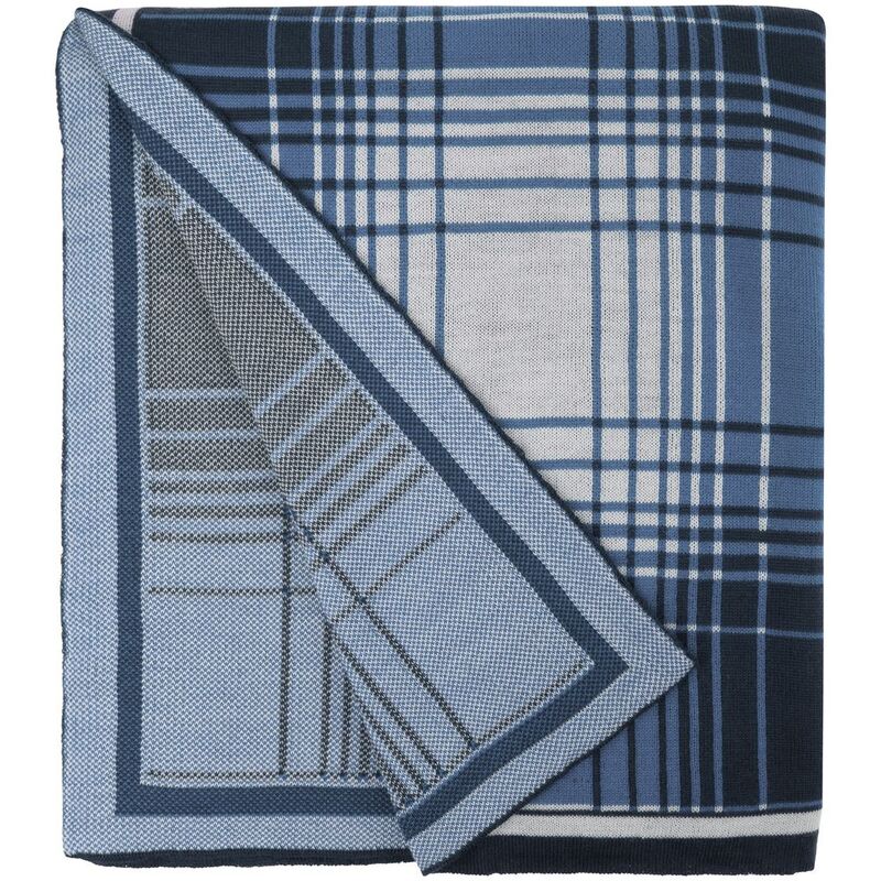 Плед Duotone, синий с белым арт.19029.46