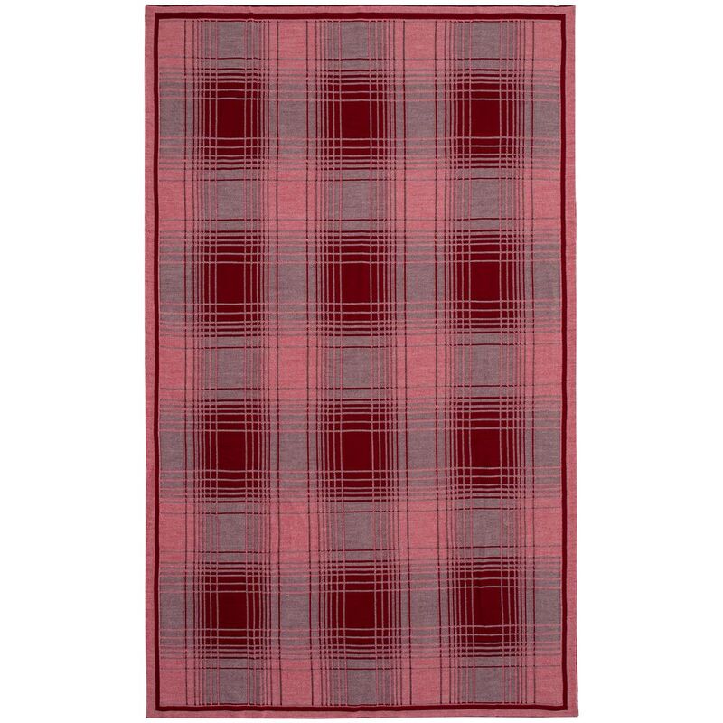 Плед Duotone, красный с белым арт.19029.56