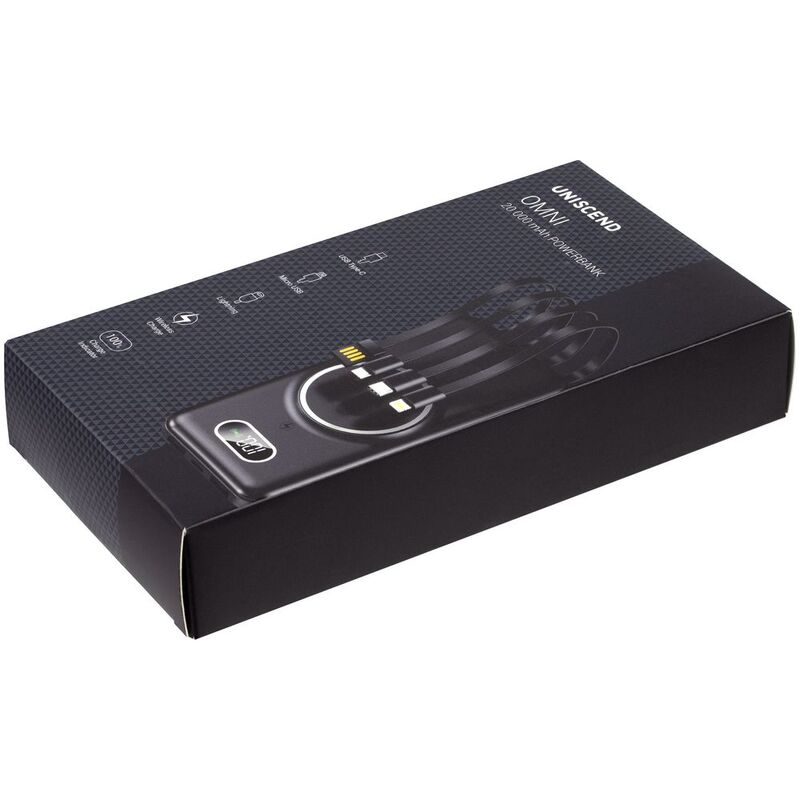 Внешний аккумулятор Omni XL 20000 мАч, белый арт.24007.60