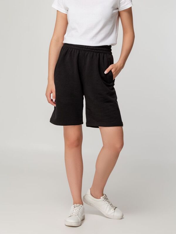 Шорты Terry, черные арт.16230.30