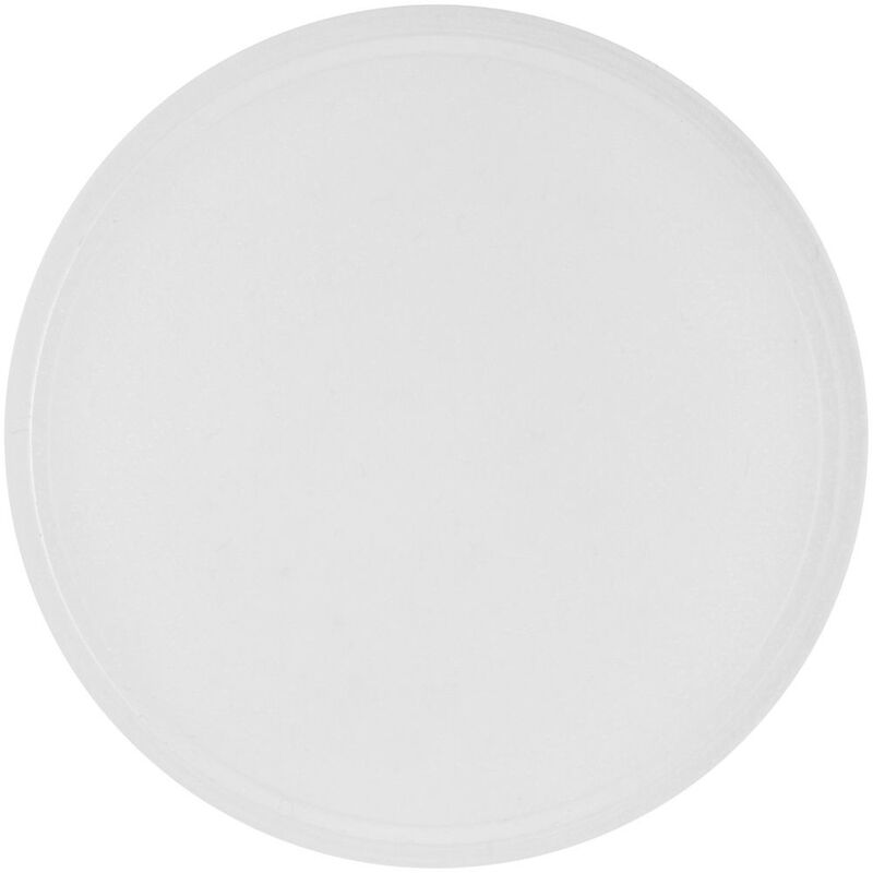 Лейбл из ПВХ Dzeta Round, L, прозрачный арт.15354.00