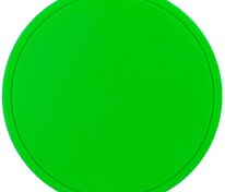 Лейбл из ПВХ Dzeta Round, L, зеленый неон арт.15354.94