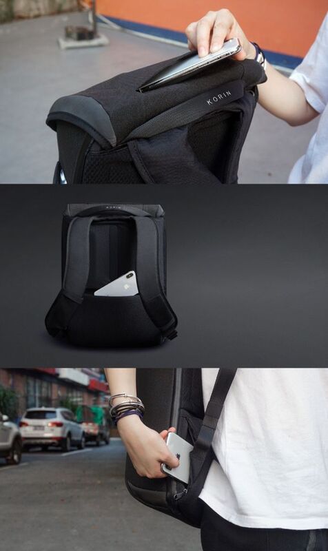 Рюкзак ClickPack X, черный арт.14389.30