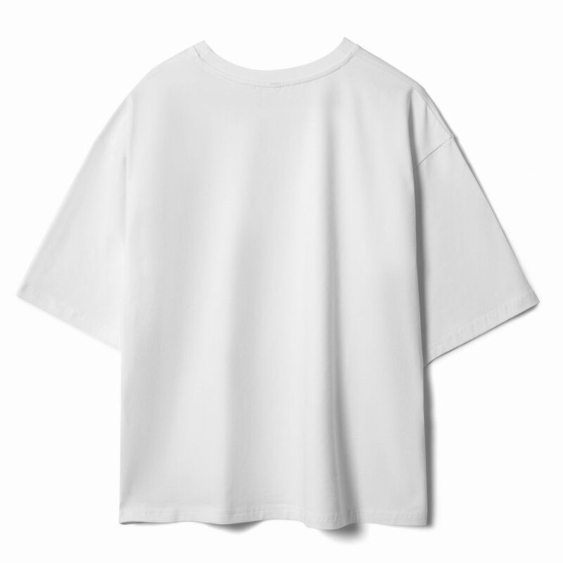 Футболка унисекс оверсайз Street Vibes, молочно-белая арт.16900.60