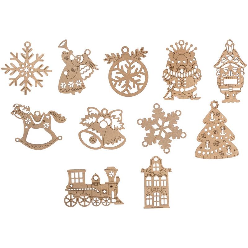 Новогодняя книга &laquo;Щелкунчик&raquo; с подвесками арт.30160