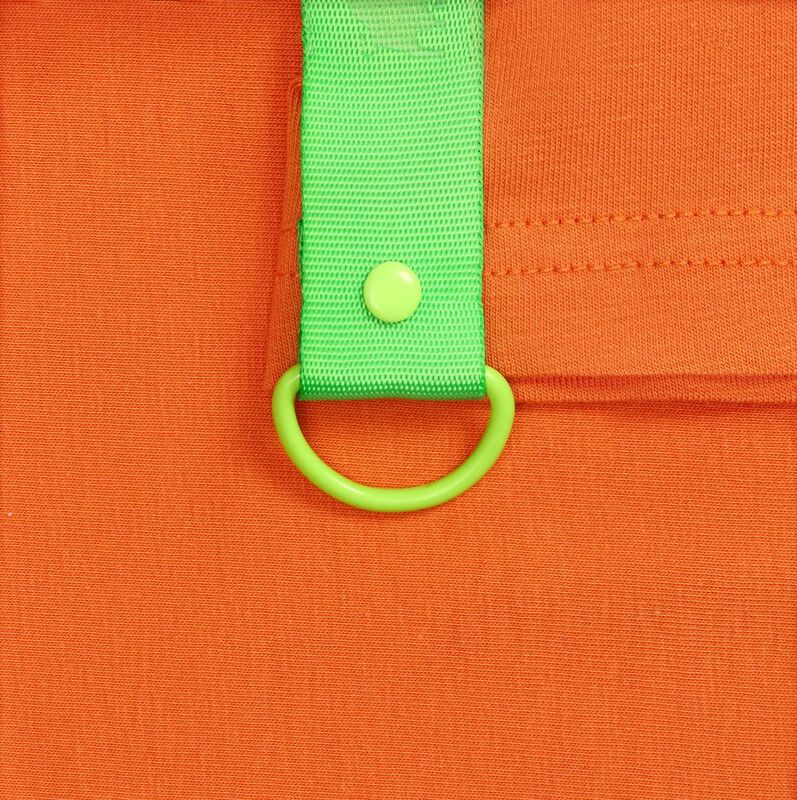 Футболка унисекс оверсайз Street Vibes, оранжевая арт.16900.20