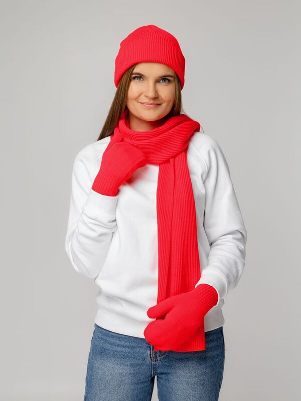 Шапка Life Explorer, красно-оранжевая арт.11060.25