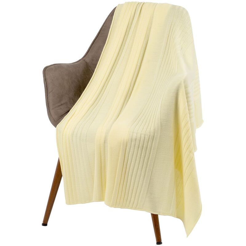 Плед Pail Tint, светло-желтый арт.15225.86