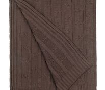 Плед Trenza, коричневый (какао) арт.23348.53