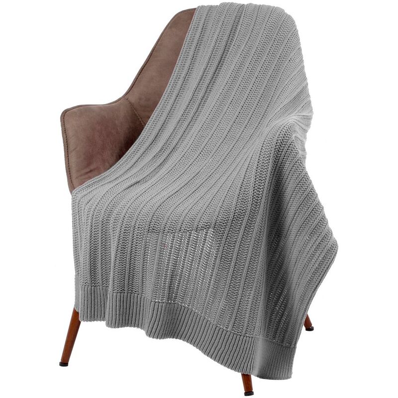 Плед Termoment, светло-серый арт.15515.11