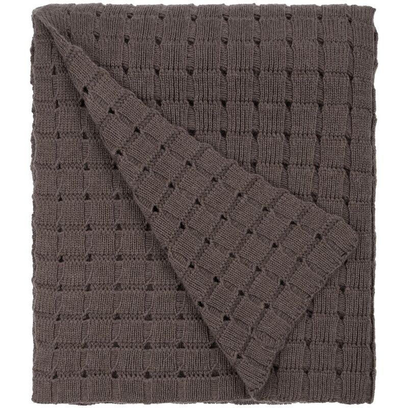 Плед Exquisito, коричневый арт.15510.59