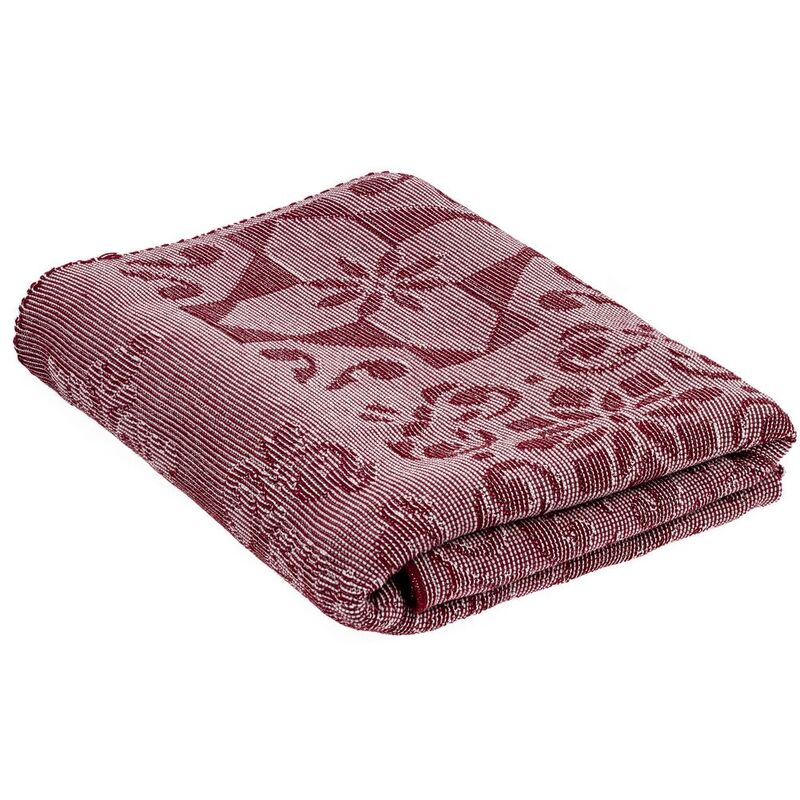 Плед Ornamental, бордовый арт.15233.55