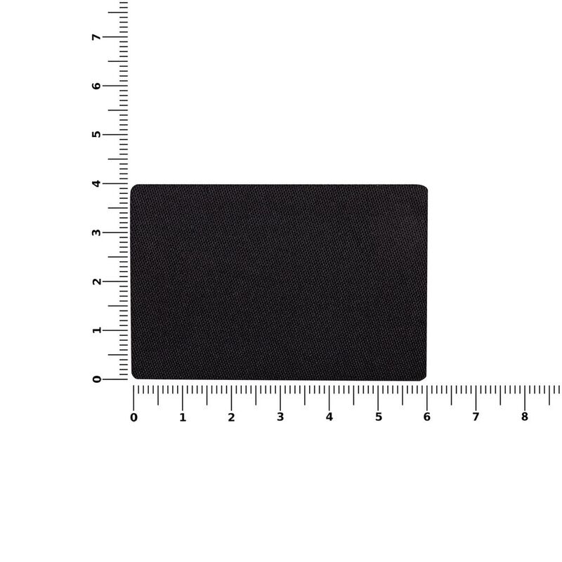 Наклейка тканевая Lunga, L, черная арт.17903.30