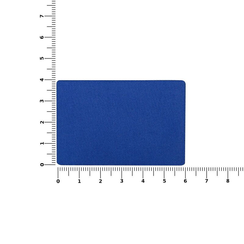 Наклейка тканевая Lunga, L, синяя арт.17903.44