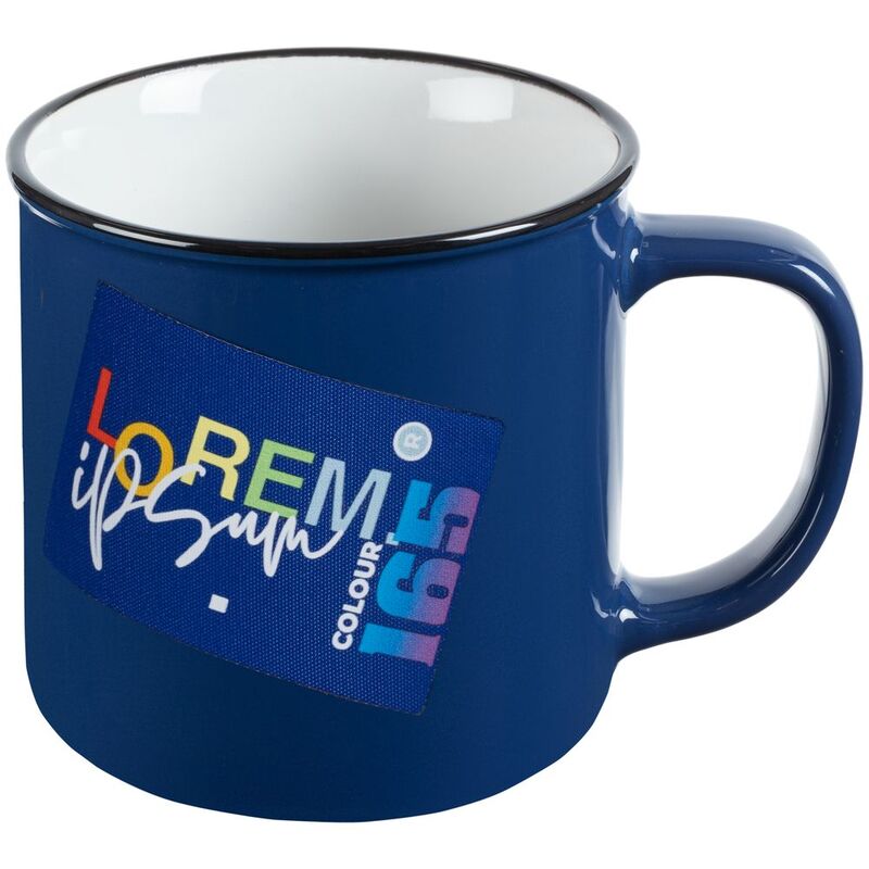 Наклейка тканевая Lunga, L, синяя арт.17903.44