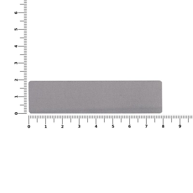 Наклейка тканевая Lunga, S, серая арт.17900.10