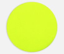 Наклейка тканевая Lunga Round, M, желтый неон арт.17901.89