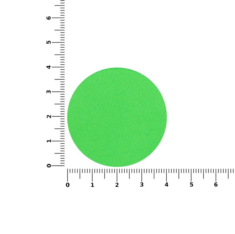 Наклейка тканевая Lunga Round, M, зеленый неон арт.17901.94