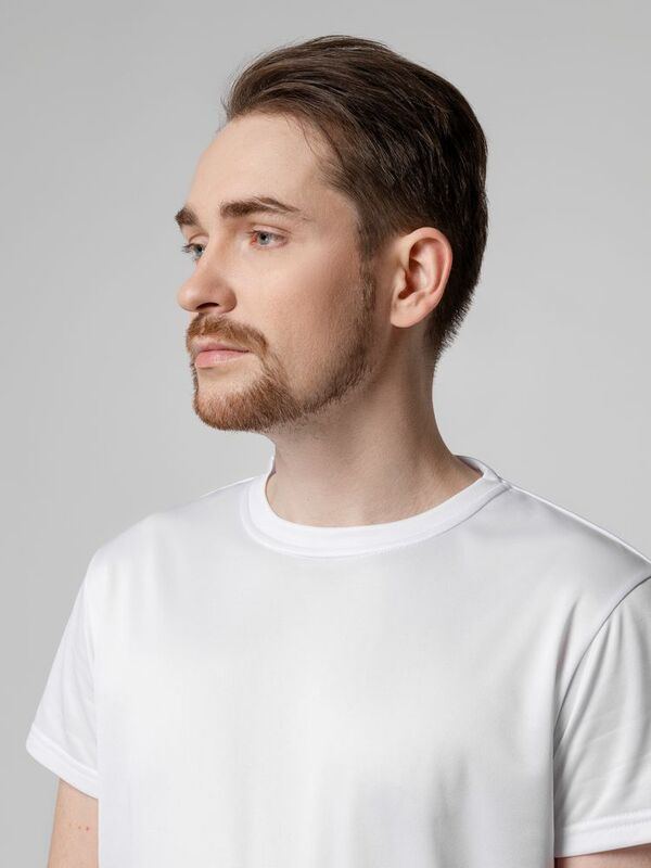 Футболка унисекс для сублимации Paint Tee, белая арт.14667.60