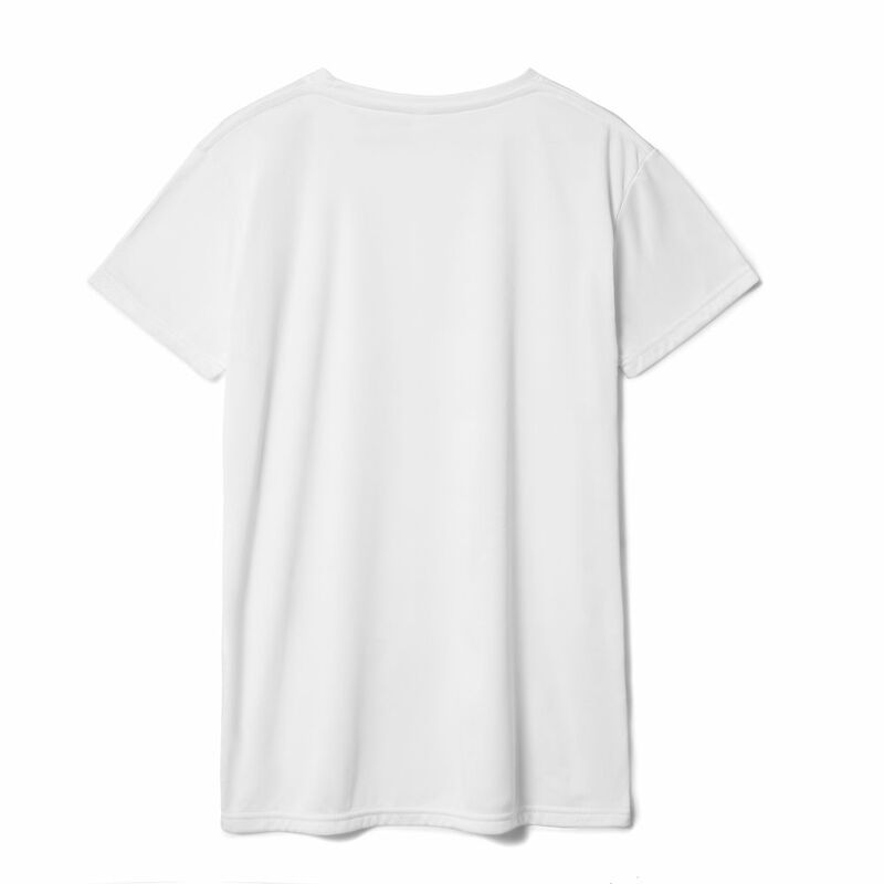 Футболка унисекс для сублимации Paint Tee, белая арт.14667.60