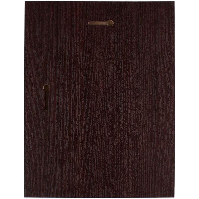 Плакетка Plaque, большая, вишня с золотистой пластиной арт.15516.03