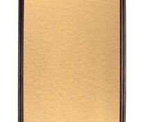 Плакетка Plaque, большая, вишня с золотистой пластиной арт.15516.03