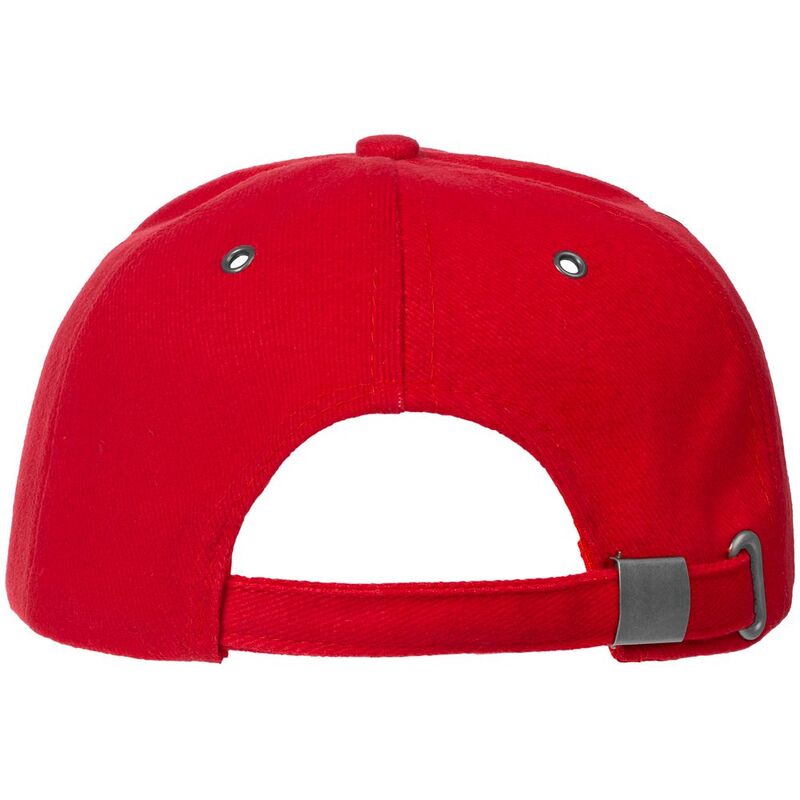 Бейсболка Classic, красная с белым кантом арт.15848.50