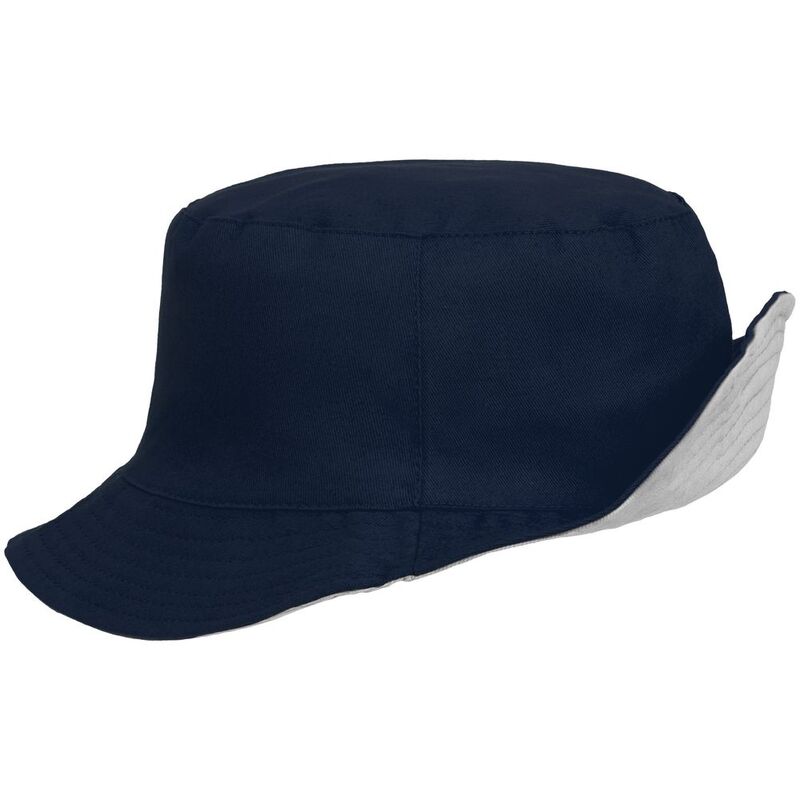 Панама Summer двусторонняя, синяя с серым арт.15849.41