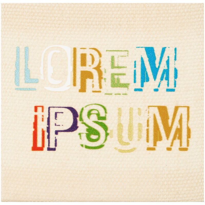 Лейбл хлопковый Doni, L, неокрашенный арт.16190.01