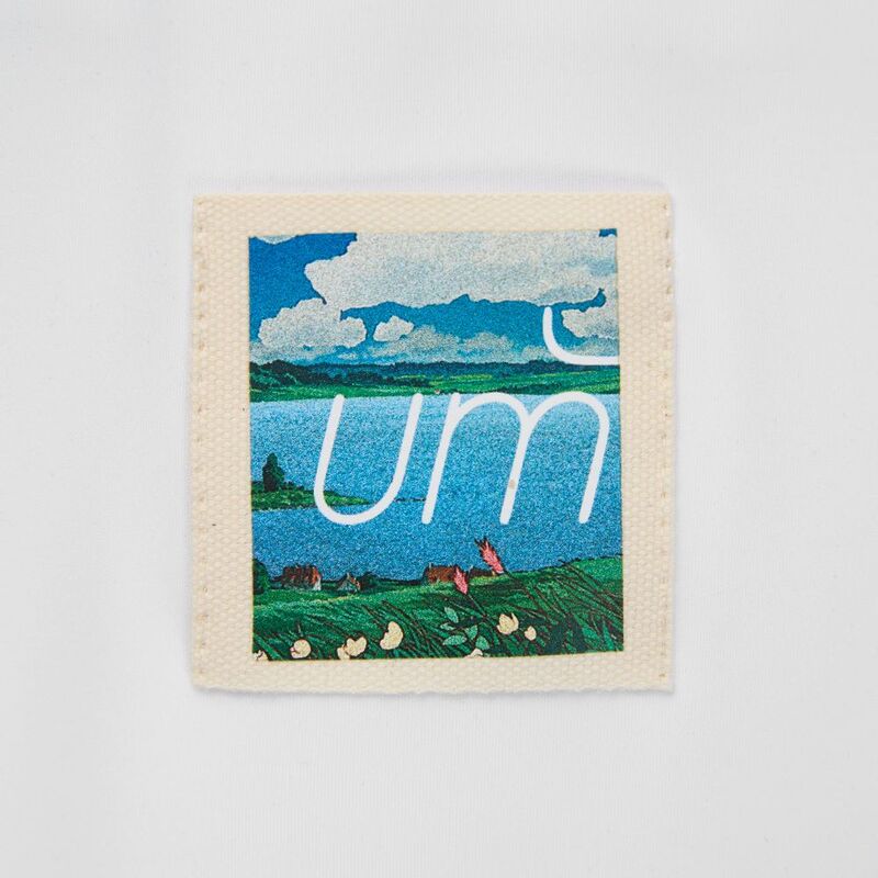 Лейбл хлопковый Doni, L, неокрашенный арт.16190.01