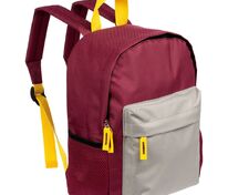 Рюкзак детский Kiddo, бордовый с серым арт.17312.02